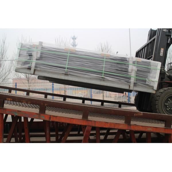 5mm Wire Diameter 3d Panel Fence , Green Color Welded Metal Fence Powder Coated