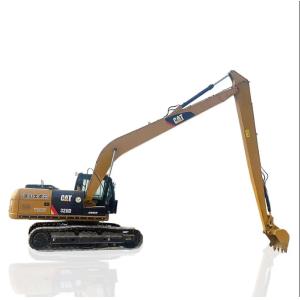 Excavator extension arm and port dredging designed for river dredging