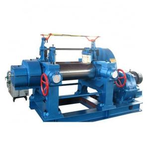 90 Kw Two Roll Mixing Mill Machine 22 Inch For Rubber Sheeting