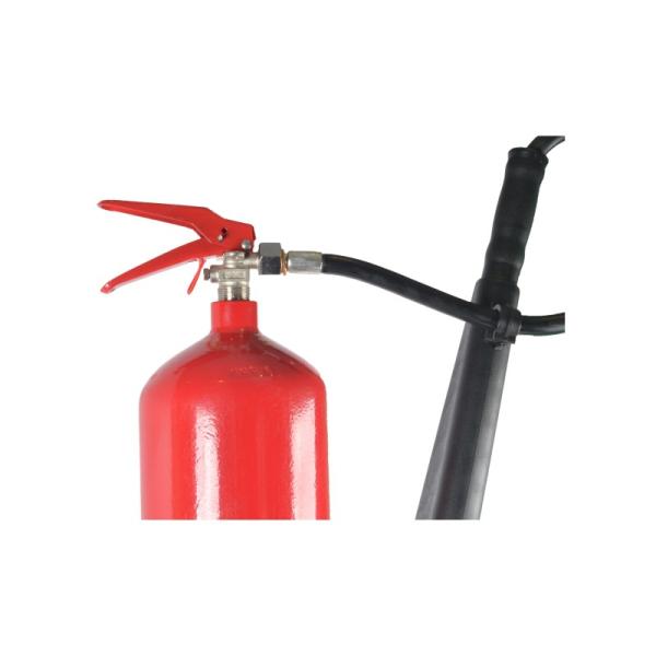 Quality Portable Useful 3KG Red Cylinder Fire Extinguisher 167 Bar Carbon Dioxide And Fire wholesale