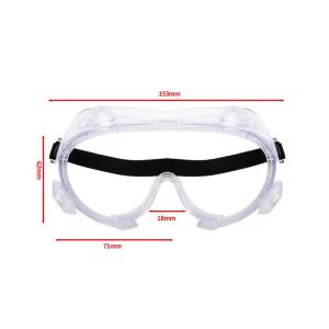 Fully Assembled Structure 2 Layer Medical Safety Goggles