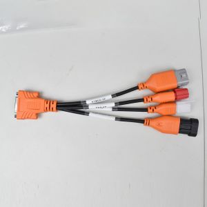 4 IN 1 Motorcycle Diagnostic Connector Cable for SYM-3P KYMCO-3P PGO-6P HARTFORD