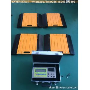 Wireless Portable Weighing Scale For Trucks 30 Ton Vehicle Weighing Pads
