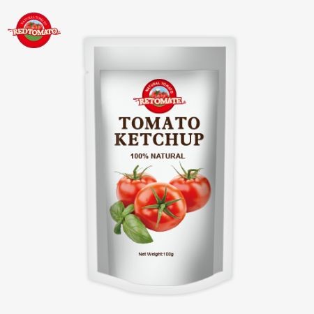 Quality OEM China Factory Price 100g Sweet And Sour Natural Sachet Ketchup Dipping Sauce Pouch wholesale