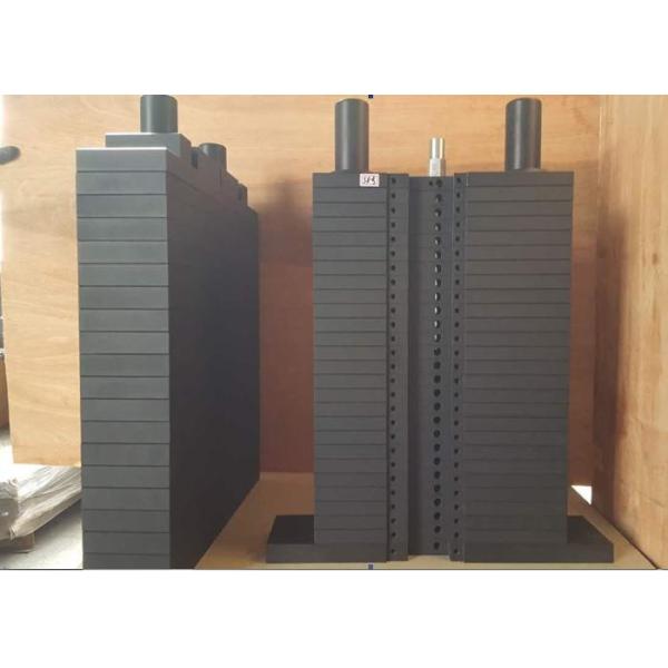 Quality Painting Electronical Production of Rectangular Gym Machine Weight Plates for Gym Equipment wholesale