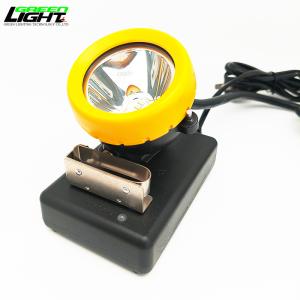 New Rechargeable Miners Cap Lamp with Cable Strobe Light Kl5m Safety Mining
