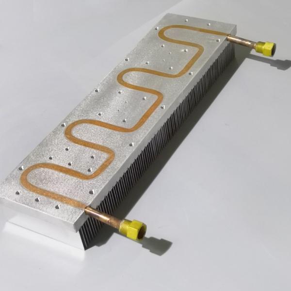 Enbeded Copper Tube Electronic Heat Sink IGBT For Water Cooling