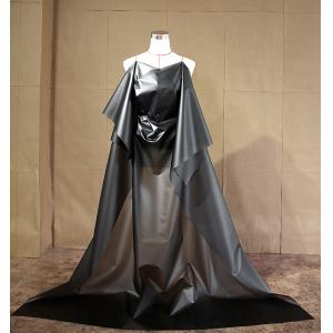 Smoky Gray Degradable 60a Translucent Waterproof Fabric