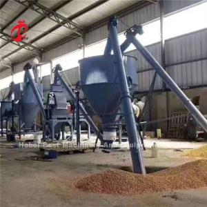 Hammer Feed Mill Machine With Crusher And Mixer For Poultry Animal Farm 220V 6KW