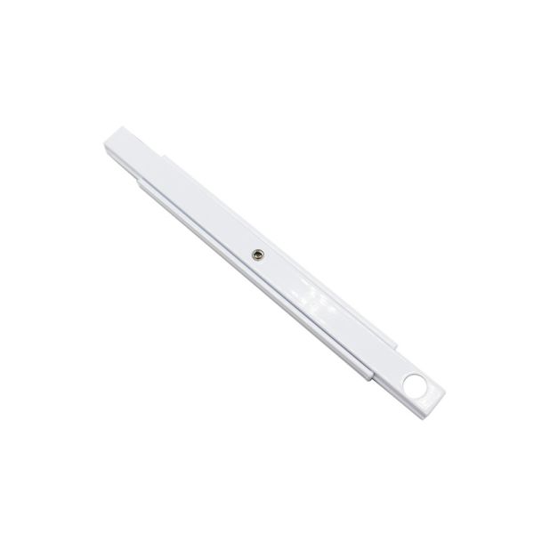 Aluminium Hardware Accessory White Color Sliding Door Flush Bolt