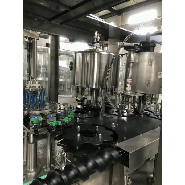 Quality Bottle 3 In 1 Filling Machine / Tea And Milk Liquid Filling And Capping Machine wholesale