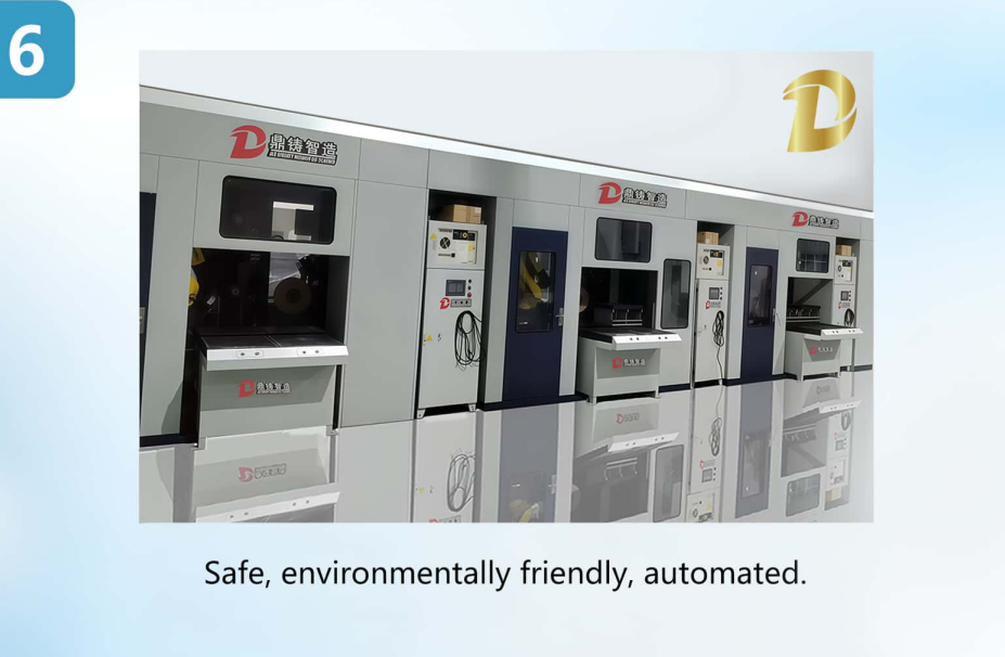 Fully Automatic Robotic Polishing Machine with High Safety Level and Rigidity for Metal Parts