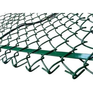 60mm 80mm Hole Size Small Chain Link Fence Diamond Wire Mesh For Tennis Courts