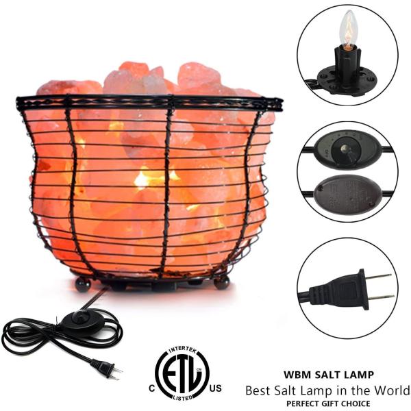 Dimmer Switch Tall 8 Lbs 10 Lbs Round Metal Basket Lamp