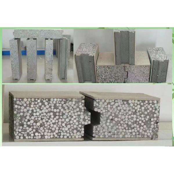 Grey Lightweight Concrete Panels With Sound Absorption And Environmental Friendly