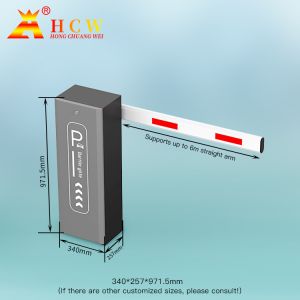 HCW Parking Barrier Gate with 150W Motor Power for Fast Lifting Speed and Stable