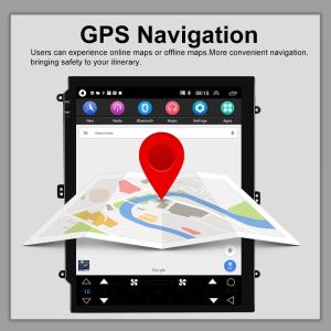 USB Connection 9.7 Inch Vertical Screen Car Radio with 1280*800 Resolution and