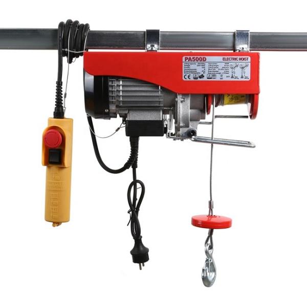 Quality 18m 250/500kg Extended Wire Rope Electric Hoist 220v wholesale