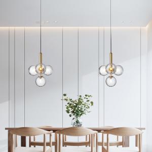 E27 Modern Nordic Simple Chandelier Creative Glass Ball Designer Miira