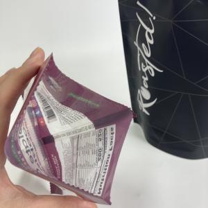 Clean Window Snack Packaging Bags Back Seal For Chocolate Cookies