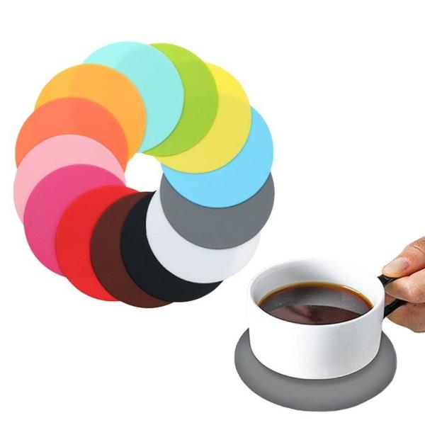 Multifunctional Bottle Opening Mat with Insulated Coffee Mat and Silicone