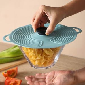 BPA Free Anti Overflow Silicone Splatter Shield