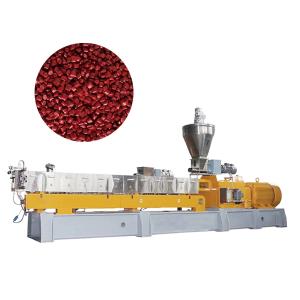 Cheap 100kg/h Masterbatch Machine Twin Screw Extruder , Plastic Granulating Machine for sale