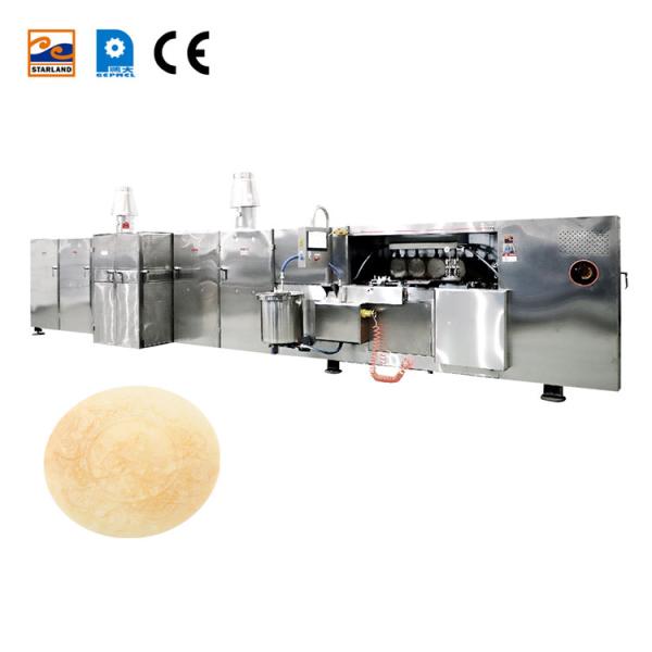Quality Stainless Steel Automatic Obleas Wafer Production Line Machine With Digital Temperature Display wholesale