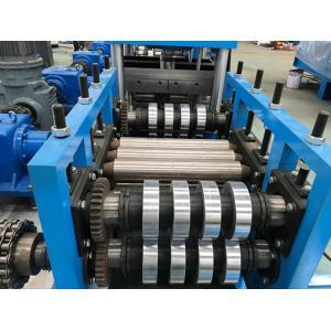2.0 - 5.0mm Steel Purlin Roll Forming Machine with Gear Box Wire - electrode