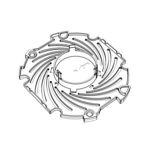 OEM/ODM：Custom Electronic Enclosures / Top cover bracket (1*2) No.24669