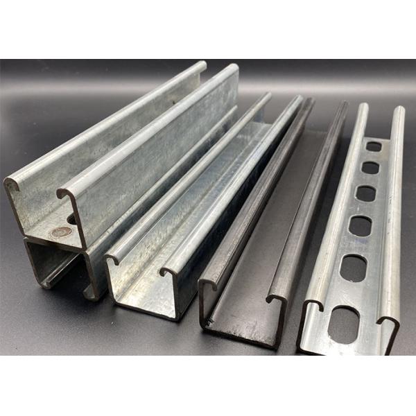 Quality Stainless Steel 41x62 Unistrut Back To Back Strut 3.0mm Powder Coating wholesale