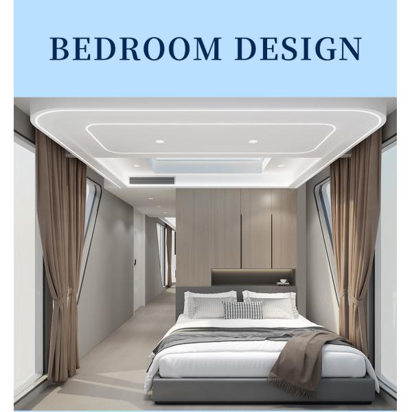 Modern Design Easy to Install Steel House Capsule with Smart Home