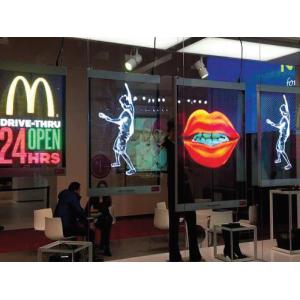 1000x1000mm Transparent LED Display Panel Waterproof Multicolor