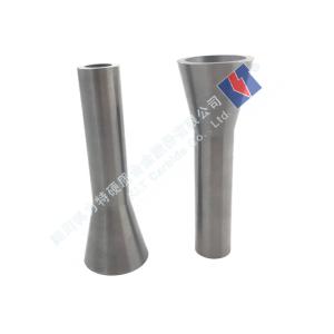 Dry / Wet Sandblasting Nozzle , High Hardness Cemented Carbide Nozzle