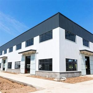 Q355 Welded H Section Steel Structure Workshop Metal Construction Painted