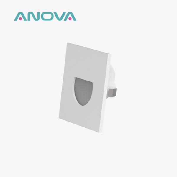 2700K 3000K 4000K Square Led Step Light Ocean Bound Low Voltage Deck Stair