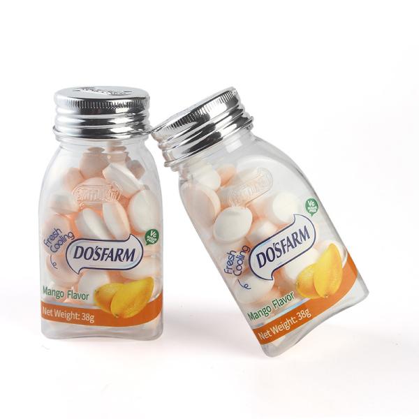 Quality ISO22000 Fruit Hard Candy With Transparent Bottle Pack wholesale