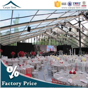 20mX50m Large Wedding Tent Party Marquee With Colorful Roof Lining and Curtain