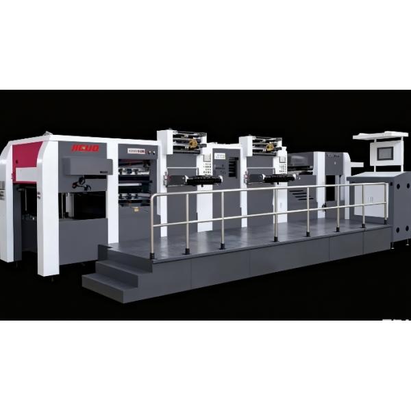 Cardboard Sheet Thickness 0.1-3mm Foil Hot Stamping Machine With 0.1mm Die