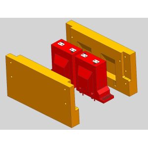 Double Station APG Clamping Machine with 22t Clamp Force and 36kw Heating Power