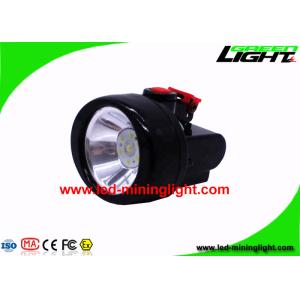 Cheap 2.8Ah Durable Miners Cap Lamps Cordless With Overcharge / Over - Discharge Resistant for sale