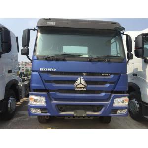 China Blue Sinotruk Howo 371 Prime Mover Truck Tractor Trailer Truck ZZ4257N3241W on sale