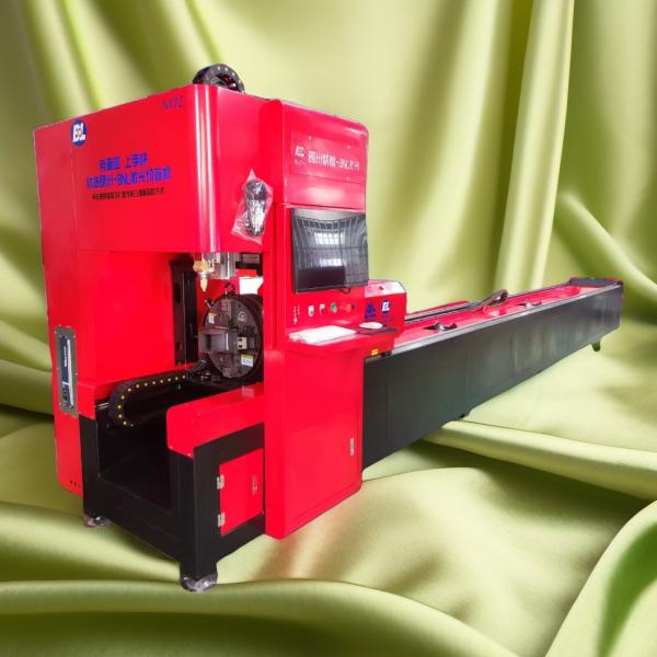 Quality Precision Laser Pipe Cutting Machine for Rectangular Tubes ≤φ120mm with 6000mm Max Processing Length and ±0.02mm Tolerance wholesale