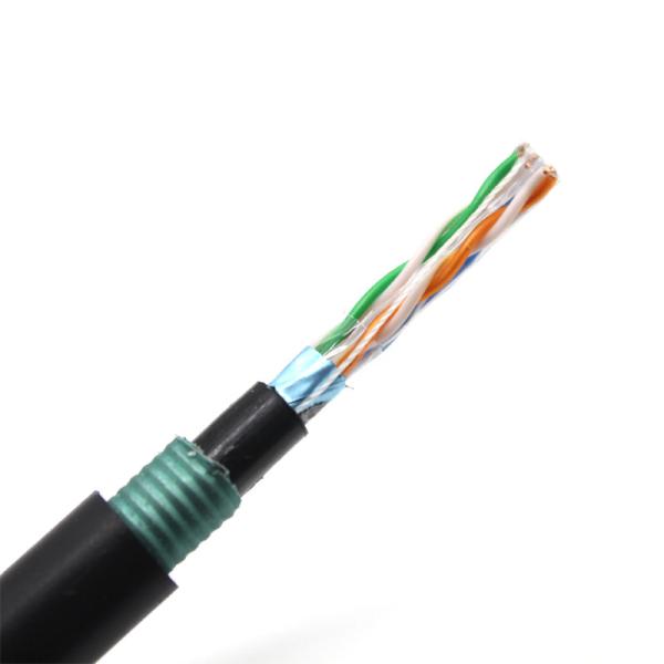 Quality Armored Copper And Steel Strip Network Lan Cable Cat6 CAT7 Fluke Test Pass wholesale