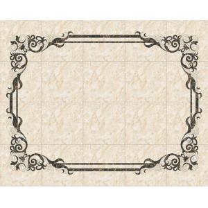 Cheap Parquet, natural stone parquet, engineered stone water jet medallion for sale