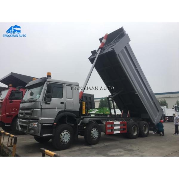 25 Cubic Meters 40T HW76 Cabin Heavy Tipper Truck
