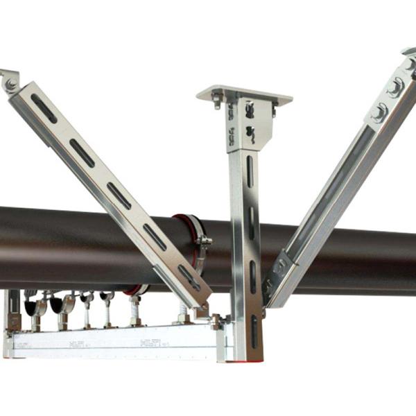 Easy To Install Stainless Steel Earthquake Seismic Brace For Pipe With Superior