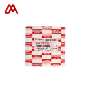 8-94391502-4 Standard Piston Ring Set for ISUZU FRR FSR FTR 8943915024