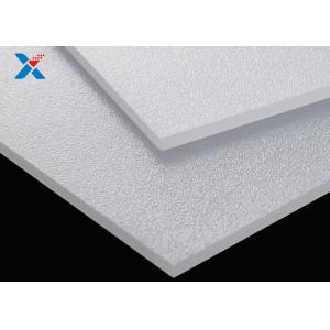 Extruded Acrylic Diffuser Sheet Single Side Matte Plexiglass Plate