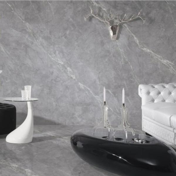 Quality White Polished / Matt Glazed Porcelain Tile Rectified Edge wholesale